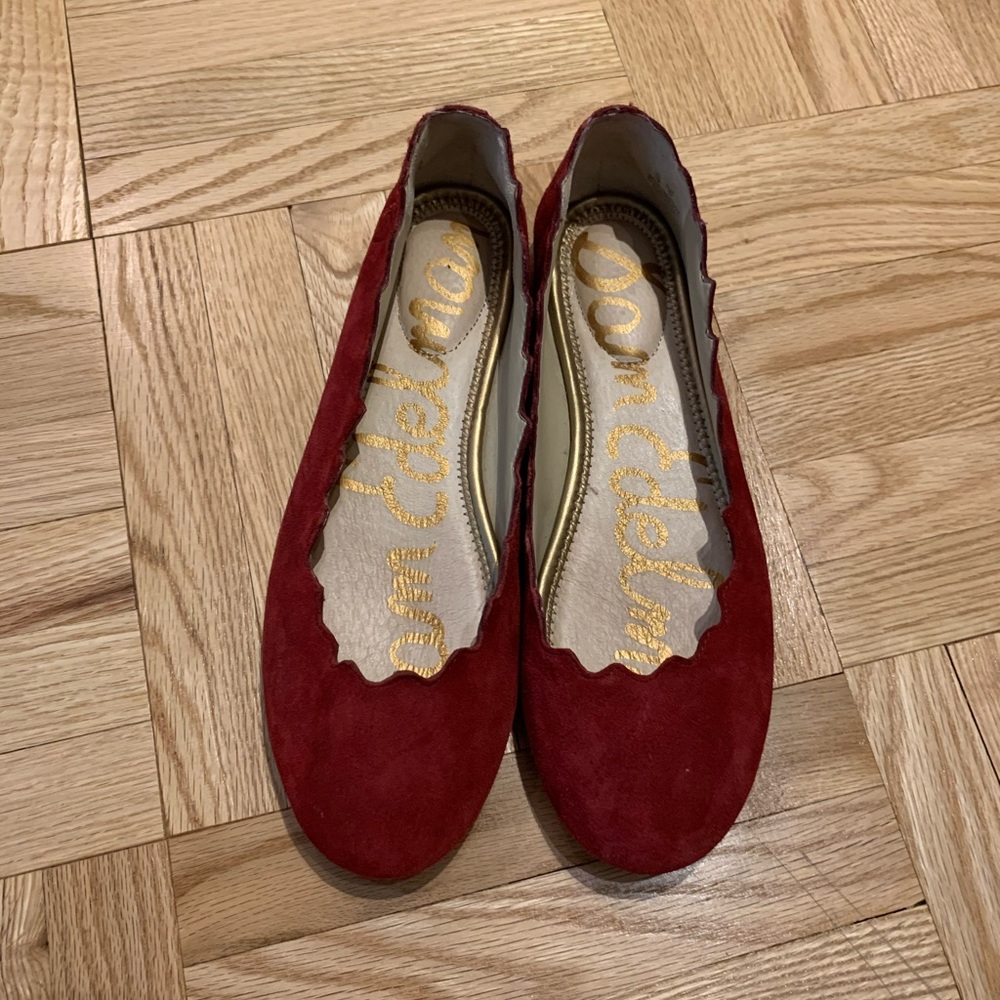 Sam Edelman Red Flats
